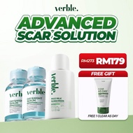 [COMBO SALE] VERBLE Combo Advanced Scar Solution 2 Verble Serum Pitted Scar + Verble Rice Milk SunSc