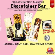 (Clearance Sale) Chocotainer Chocolate By Loose Bar | Coklat Viral Diet Dan Energy | Healthy Snack |