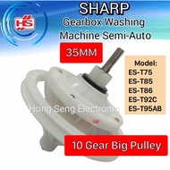SHARP ES-T75 ES-T85 ES-T86 ES-T92C ES-T95AB Gearbox Washing Machine Semi-Auto Mesin Basuh Separuh Au