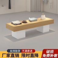 Shoe Display Stand Women's Clothing Store Stone Pattern Placement Middle Clothing Store Simple Displ