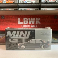 Mini GT 164 Mercedes-Benz 190 E 2.5-16 Evolution II Black Pearl Metallic