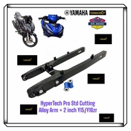 2+ INCH ORIGINAL Y15ZR Y16ZR SWING ARM CNC HYPERTECH PRO STD CUTTING ARM ALLOY +2INCH SWING ARM ALLO