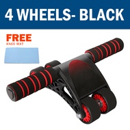 RakanKu MALAYSIA Professional 4 Wheel Abs Roller AB Wheel Roller Heavy Duty Silent 6 Six Pack Home S