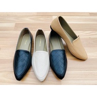 Yong flatshoes plain pattern yk9 (over 1/ 2 sizes)