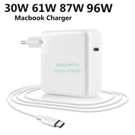Macbook Pro 13 15 16 Air 13 2018 2019 2020 30W 61W 87W Charger Adapter