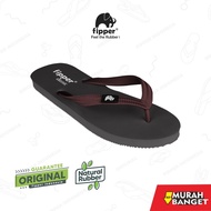 Men's house slippers - Fipper Classic Grey / Brown Havana