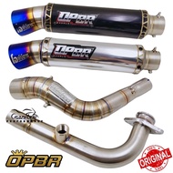 100% ORIGINAL 2022 OPBR EXHAUST Y15ZR🇹🇭MADE IN THAILAND🇹🇭35-38-50-55/35-38-49-58 OPEN RACING PIPE