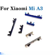 For Xiaomi Mi A3 / Mia3 CC9E On Off Power + Side Button Keys button volume button Replacement Part =1set of