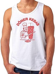 Doner Kebab Tank Top Shirt | Men | Doner Classic Original Logo | S - 4XL