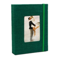 [COLORFUL-DNew] 2x3 inch Photo Album Photos Book Linen Cover Photo Album Can Holds 208 Pictures❀