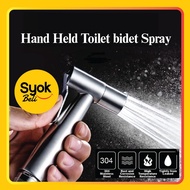 SUS304 STAINLESS STEEL HAND BIDET FOR TOILET BATHROOM MODERN HAND SPRAY