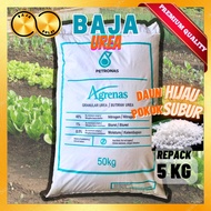 Baja UREA Agrenas Petronas Murah | Baja Daun Hijau | Baja Tunggal Nitrogen | Baja Subur | Urea 5kg