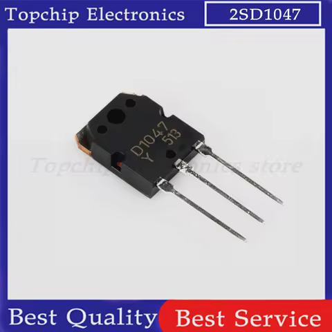 5pcs 2SD1047 2SB817 TO-3P D1047 B817 High-power Audio Amplifier Transistor