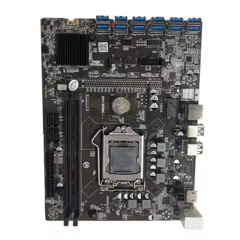 #For B250C BTC Miner Motherboard+G3920 or G3930 CPU CPU+Fan+DDR4 4GB 2666Mhz RAM+128G SSD+Cable 12XP