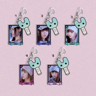 Double-Sided DIY HD Girl Group DANIELLE HAERIN HANNI Keychain Bag Pendant 1213