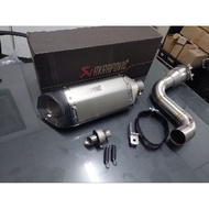 ktm duke 200/250 2021 keatas V2 akrapovic exhaust system