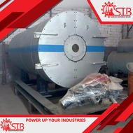STEAM BOILER BEKAS BRAND JEPANG MP HORIZONTAL 4TON GAS
