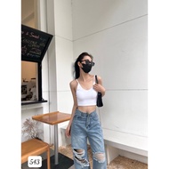 Women's Jeans Are Extremely Torn Pillows