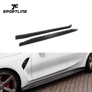 Pre-preg Dry Carbon G80 M3 Side Skirts for BMW 3 Series G80 M3 Competition Sedan 4D 2021-2022