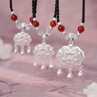 S999 Good Meaning Fu Character Gift Necklace Female Generation Hair Clavicle Chain New Chinese Style