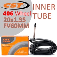 Cst ยางในรถจักรยาน 16/20 นิ้ว X1 3/8 20 นิ้ว X1 1/8 นิ้ว Presta F/V 60 มม. สําหรับ 451 Java 16 นิ้ว