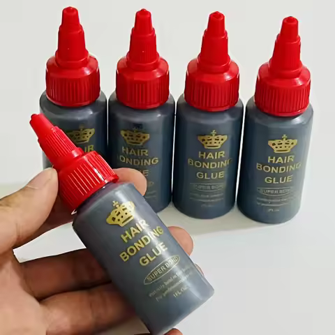 Wholesale 1 Oz/ 2 Oz/4Oz 30 ML/60mL/118mL Ack Hair Weft Bonding Glue Hair Weave Bond