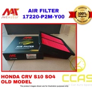 MEAUSU AIR FILTER HONDA CRV S10 SO4 ( MSAF-P2M /17220-P2M-Y00) CTV TLA TME 2.0 =(MSAF-5PH/17220-5PH-