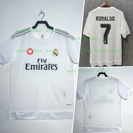 2015 -2016 Retro Real Madrid Home Football Jersey Shirt for S-2XL