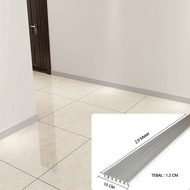 Skirting List Lantai Kayu / Plint PVC / Plint PVC Tinggi 10cm / Aksesoris List Lantai Vinyl / Skirti