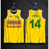 PBA RETRO JERSEY FORMULA SHELL Jersey Basketball PARAS 14 JERSEY FULL SUBLIMATION Jersey Customized 