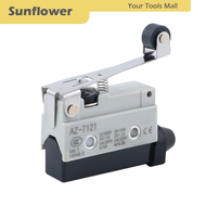 Sun AZ 7121 Waterproof Micro Switch Travel LIMIT SWITCH ตรง90องศา Roller Lever inching Travel LIMIT 