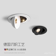 Embeddedded Ceiling Lamp Chandelier Angle Main Lamp Lighting Household led Adjustable cob Ultra-Thin