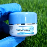 BPOM CREAM GLOWING EXPRESS TERBAIK - NIGHT CREAM - CREAM WAJAH