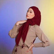 Segiempat Paris Tasel Napocut Senada/Kerudung Paris Napocut/Hijab