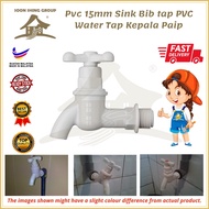 Pvc 15mm Sink Bib tap PVC Water Tap Kepala Paip
