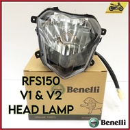 RFS150 RFS HEAD LAMP LAMPU DEPAN HEAD LIGHT 80000V030010 BENELLI