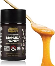 Comvita Certified UMF 15+ (MGO 514+) New Zealand's #1 Raw Manuka Honey, Superfood Premium Grade, Non-GMO, 8.8 Oz