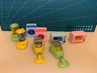 90年代Home Smart上鍊玩具迷你微波爐洗衣機吸塵機攪拌機