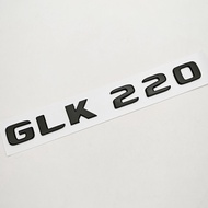 3D ABS Car Sticker Logo GLK220 GLK300 GLK350 Rear Trunk Letters Badge Emblem For Mercedes Benz GLK S