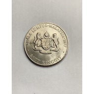 1977 Malaysia 1 Ringgit Coin