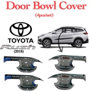 OAPC Toyota Rush 2018 Car Door Handle Bowl Cover Trim Door Bowl Handle Cover Chrome Finish(9204)