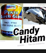 Cat Penta Hitam Candy Tone Black Penta Super Gloss 200cc Cat Mobil Motor Penta Super Gloss