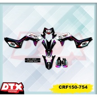 Decal crf150 full body decal crf150 decal crf150 supermoto motorcycle sticker crf150 cool motorcycle