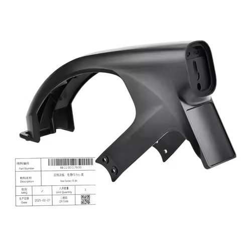 Original Rear Fender For Segway F3/F3 Pro Electric Scooter Mudguard Insurance Base Plastic Shell Acc