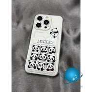 Cute panda cartoon Soft Case HP OPPO A18 A38 A58 A5s A9 A5 A57 A15s A16e A17 A53 A33 A54 A55 A74 A78