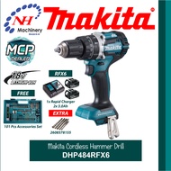 Makita DHP484RFX6 - Cordless Hammer Drill