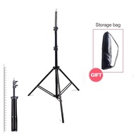 210CM Table Floor Tripod For Phone Camera Ring Light Metal Stands Reflectors Photo Studio Video Flas