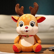 Gấu bông tuần lộc ngồi siêu dễ thương siêu cute cho bé (30cm) hàng xịn cao cấp loại 1, an toàn cho t