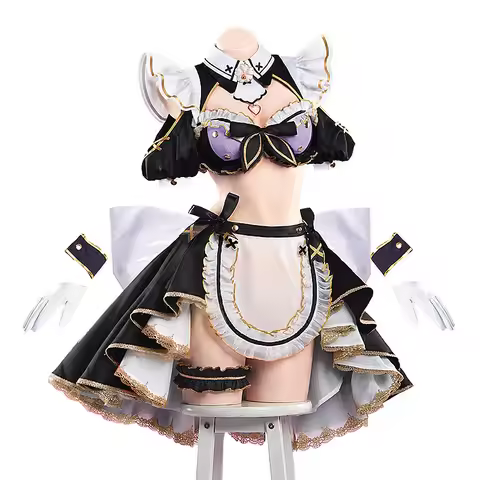 Hanazuki Maid Cosplay Azur Lane Anime Maid Uniform Complete Cosplay Costume