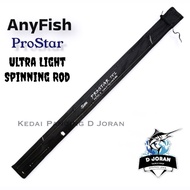 ANYFISH PROSTAR UL ROD 7’6”FT (Spinning 2 Piece Rod)